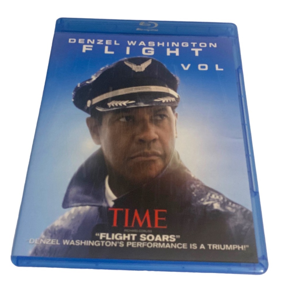 BLURAY FLIGHT Action Drama featuring Denzel Washington